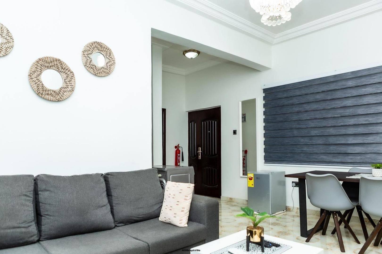 Stylish East Legon Apartment - Ac, Wi-Fi, Netflix Akra Zewnętrze zdjęcie