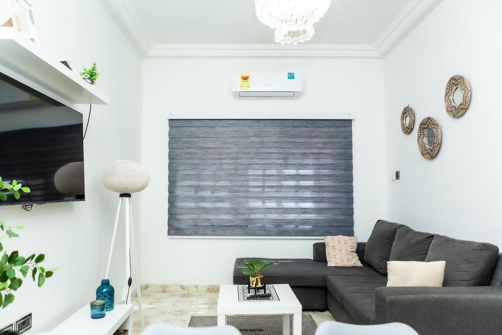 Stylish East Legon Apartment - Ac, Wi-Fi, Netflix Akra Zewnętrze zdjęcie